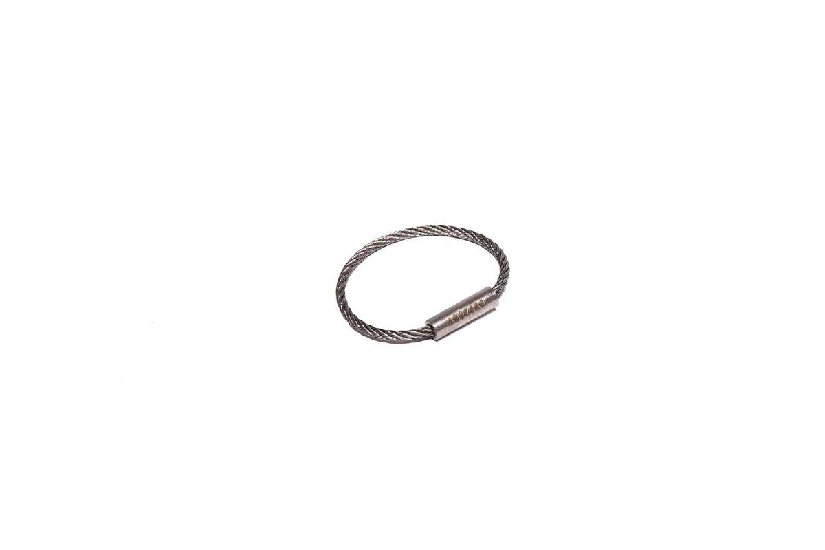 Flexible Serialized Cable Tamperproof Key Ring