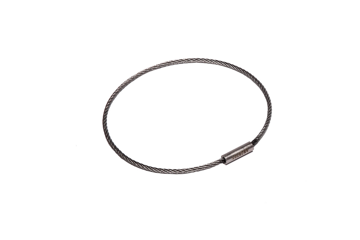 Flexible Serialized Cable Tamperproof Key Ring