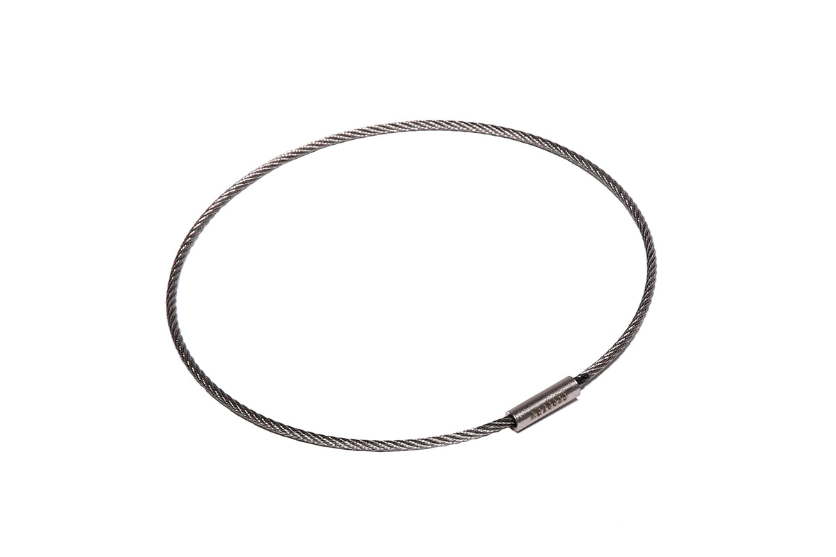 Flexible Serialized Cable Tamperproof Key Ring