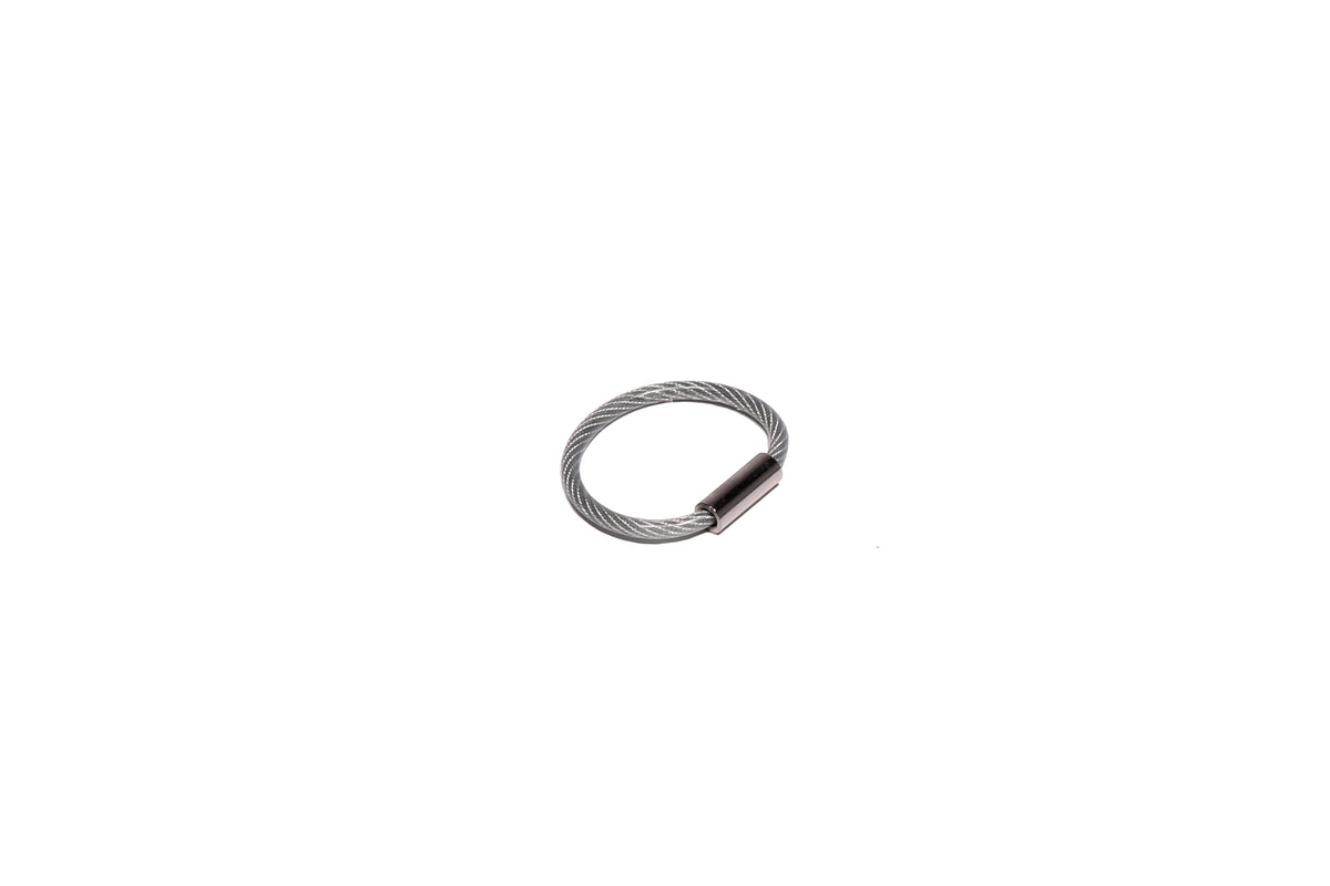 Cable Key Rings, Nylon Coated